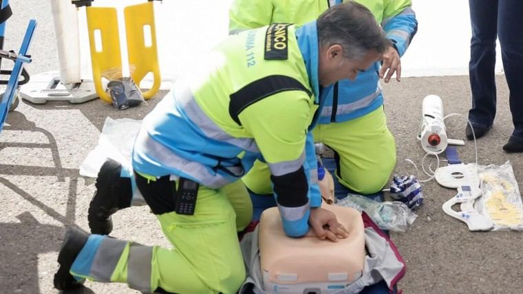 SUMMA 112 destaca la importancia de la reanimación cardiopulmonar en emergencias