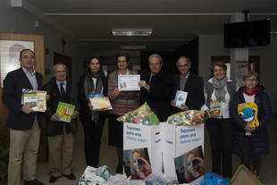 Tapones por libros en Pozuelo