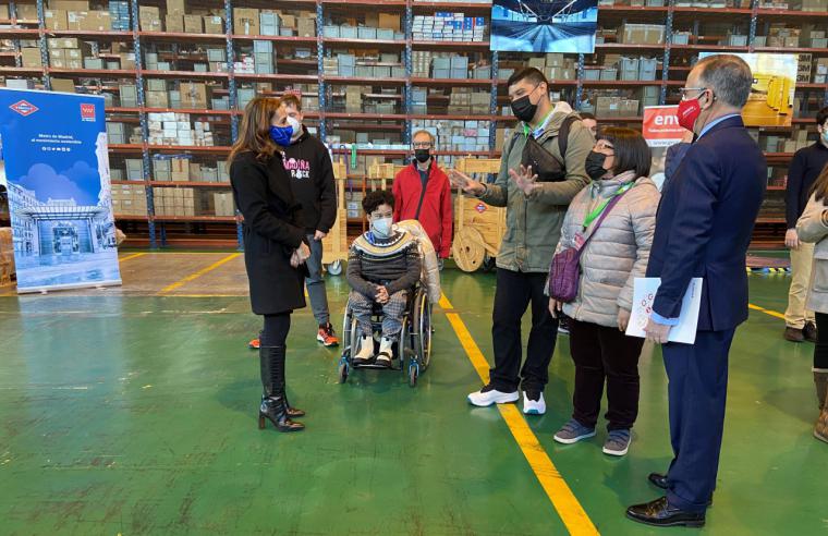 La Comunidad inicia su programa de prácticas para personas con discapacidad intelectual en Metro