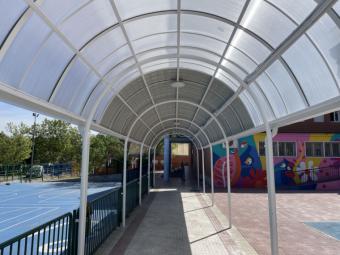 La Junta Municipal de Moncloa-Aravaca mejora las instalaciones del CEIP Rosa Luxemburgo
