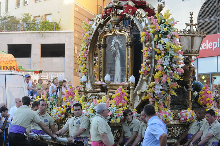 Fiestas en honor a la Virgen de la Paloma