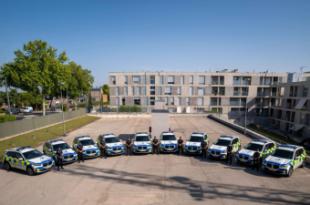 Pozuelo de Alarcón renueva su flota policial con diez modernos coches patrulla para mejorar la seguridad ciudadana