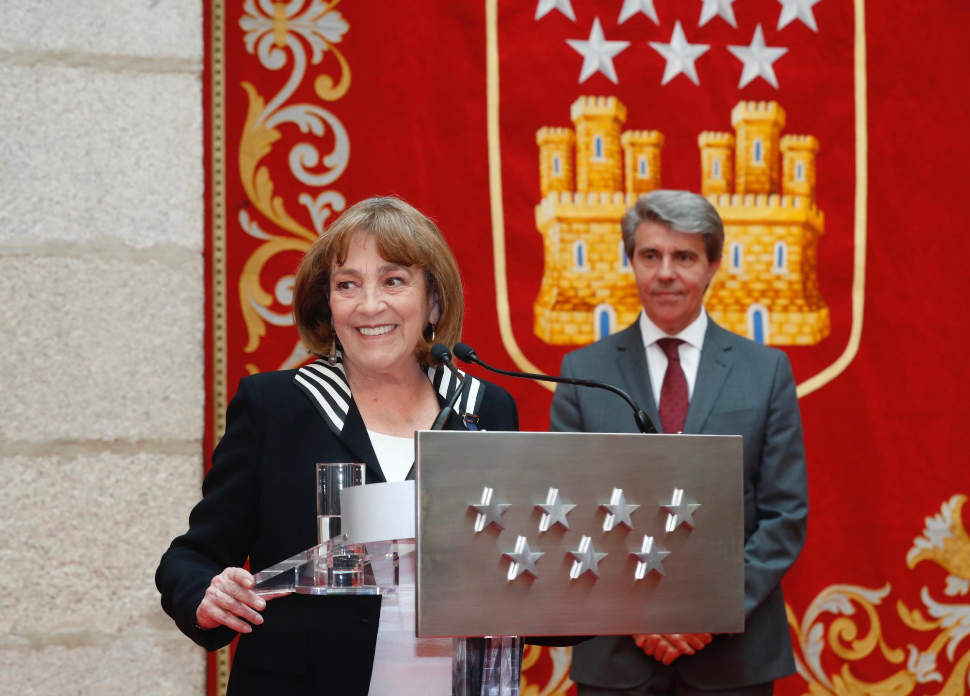 Garrido: “Carmen Maura representa mejor que nadie el carácter tolerante y cosmopolita de los madrileños”