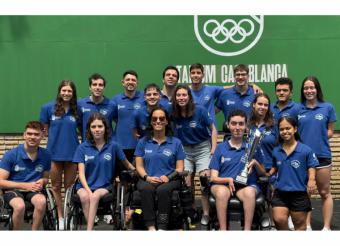 El Club de Natación Pozuelo recibe el Premio Siete Estrellas del Deporte por su labor inclusiva