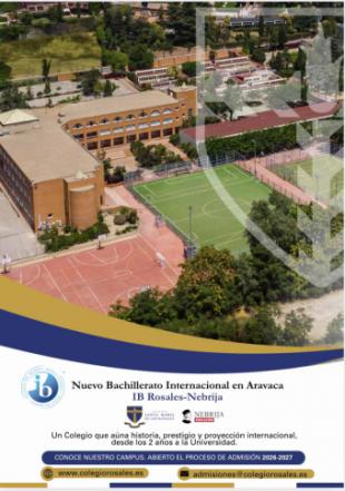 El programa del Diploma IB Rosales– Nebrija es autorizado por la organización del Bachillerato Internacional para impartirse en el Colegio Santa María de los Rosales junto a la Universidad Nebrija