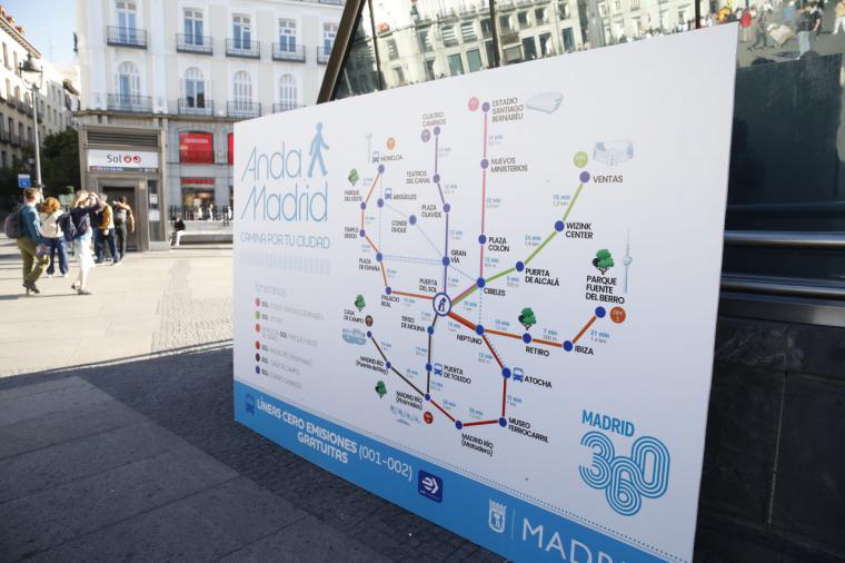 Anda Madrid, una propuesta con seis itinerarios icónicos para recorrer la ciudad a pie