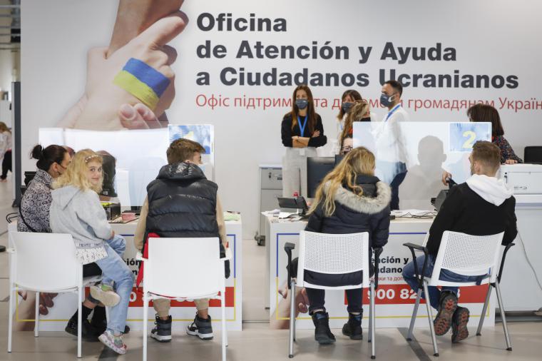 La Comunidad de Madrid ha prestado más de 20.000 servicios a los refugiados ucranianos en la región