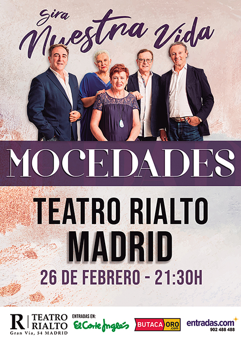 Mocedades rinde homenaje a Ana Bejerano en el Rialto de Madrid y presenta a su nueva solista Belén Esteve