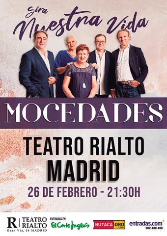 Mocedades rinde homenaje a Ana Bejerano en el Rialto de Madrid y presenta a su nueva solista Belén Esteve