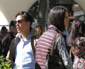 Victoria Federica y Patricia Montero, entre los asistentes a la carrera de caballos y campeonato de ponies celebrado en el Hipódromo de la Zarzuela