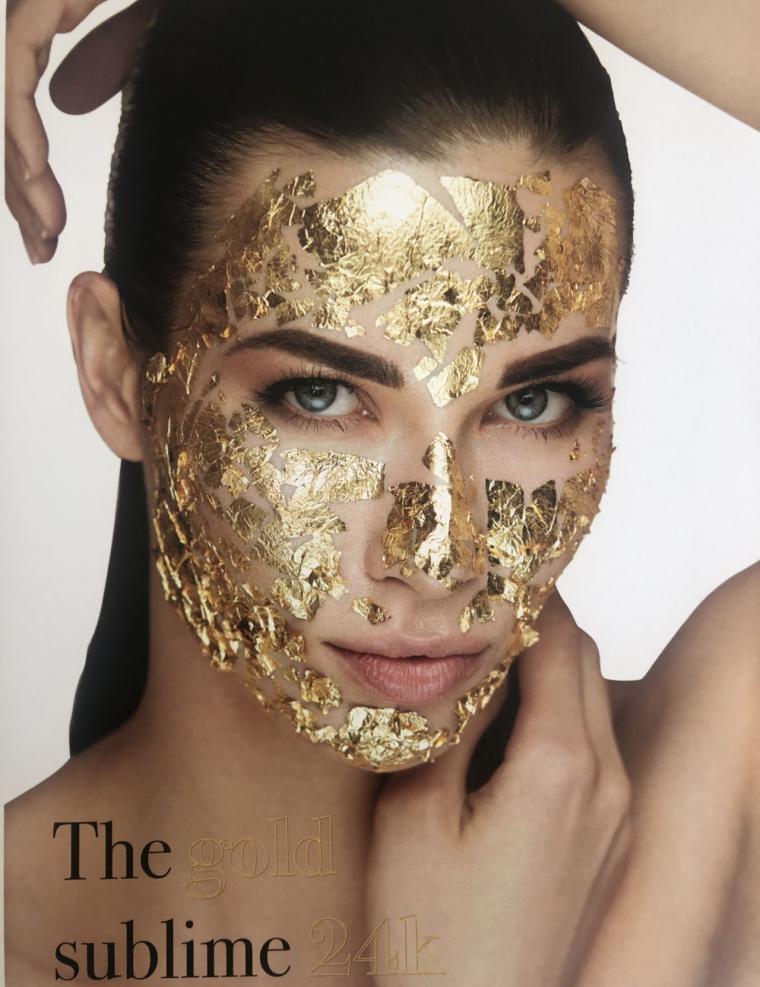 Recupera la densidad y luminosidad del rostro y evita el descolgamiento del óvalo facial con el exclusivo tratamiento Gold Sublime 24K de Sofía Bertrand