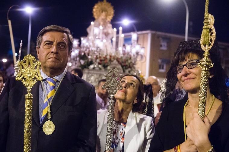Pozuelo de Alarcón rindió homenaje a su Patrona y Alcaldesa Honoraria con una Solemne Procesión