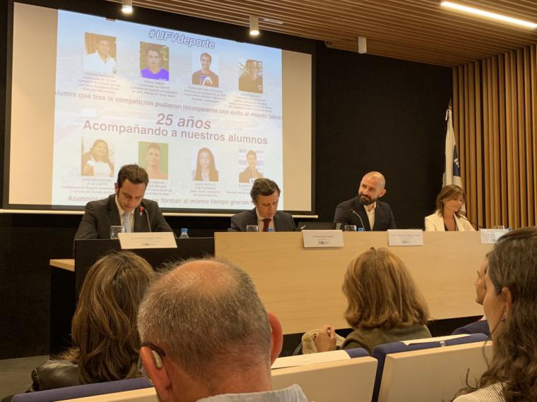 La Comunidad, en la presentación del programa UFV Deporte de la Universidad Francisco de Vitoria