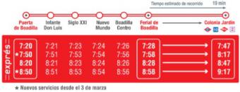 Metro Ligero Oeste amplía su servicio exprés en la línea ML3 mejorando la movilidad hacia Madrid
