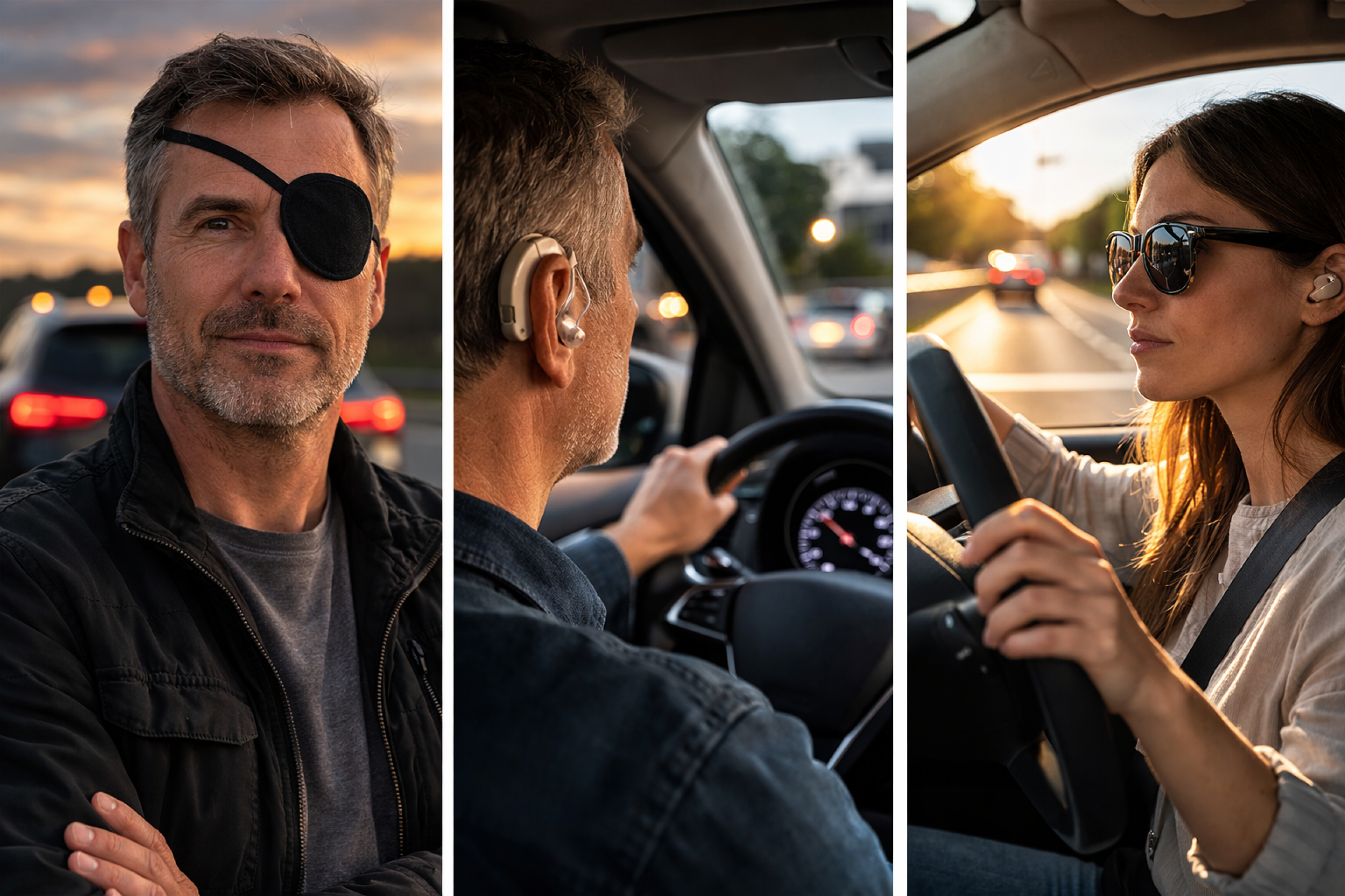 ¿Necesito los cinco sentidos para conducir?