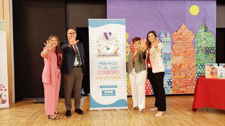 El Colegio Británico es distinguido con el máximo reconicimieno en la I Edición de los 'Premios 5 al día colegio saludable'