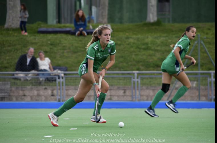 María Ramírez-Cárdenas Salcedo, jugadora del Club Hockey Pozuelo, convocada con la Selección Española Sub-16