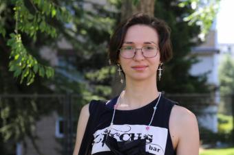 Olesia Bespalova, universitaria ucraniana en el CEU: “Quiero encontrar un buen trabajo para ayudar a mi país”