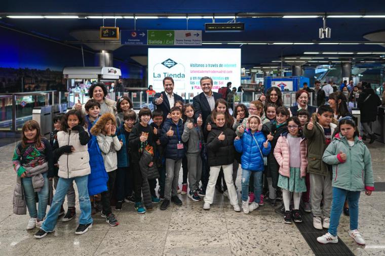 La Comunidad de Madrid fomenta el uso responsable del suburbano entre los estudiantes de la región a través del proyecto AulaMetro