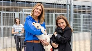La alcaldesa de Pozuelo conoce la labor de la Fundación ONCE del perro guía