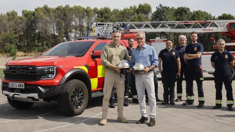 Jornada de conducción segura en Madrid con Carlos Sainz