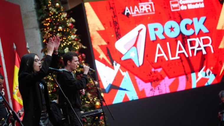 Concierto solidario de Rock A LA PAR en el Movistar Arena