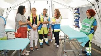 Dispositivo especial del SUMMA 112 en encierros de San Sebastián de los Reyes