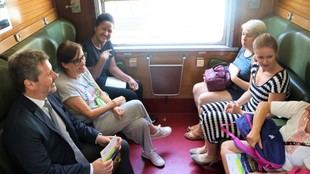 Presentan guía de lectura fácil para el tren turístico de Felipe II