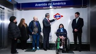 Finalizan las obras de modernización en la estación de Metro Avenida de América