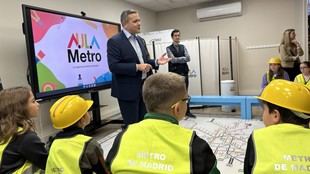 Más de 9.000 escolares aprenden sobre el uso del Metro en Madrid