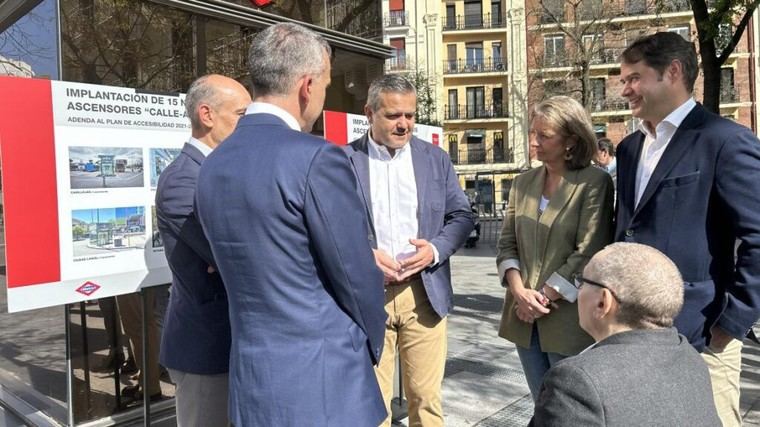 Comunidad de Madrid instala 15 ascensores en el Metro para mejorar la accesibilidad