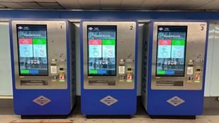 Madrid moderniza su red de Metro con 200 nuevas máquinas expendedoras de billetes