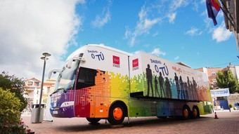 Autobús de prevención de drogas recorrerá 25 municipios madrileños este verano