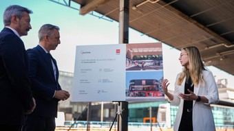 Inauguran la mayor electrolinera pública de Madrid con energía renovable