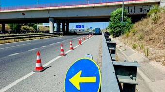 Renovación de cinco puentes en la M-45 con 730.000 euros de inversión