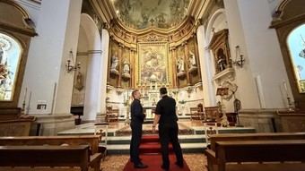 Madrid impulsa la conservación de su patrimonio artístico en la iglesia de Santiago y San Juan Bautista