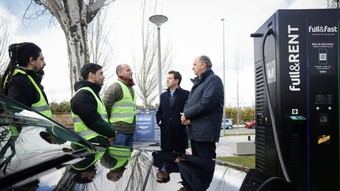 Prueban un cargador ultrarrápido para vehículos eléctricos en Las Rozas