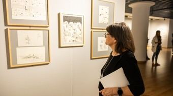 Mesa redonda y visita guiada en la exposición de Mingote en Pozuelo