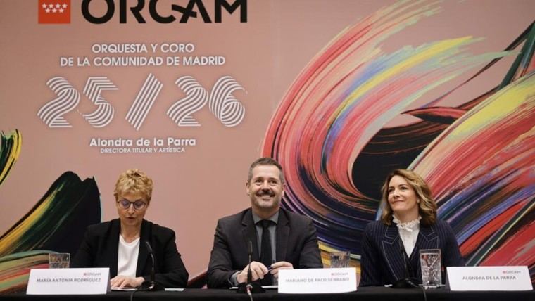 ORCAM anuncia su temporada 2025/26 con 14 conciertos y estrenos destacados