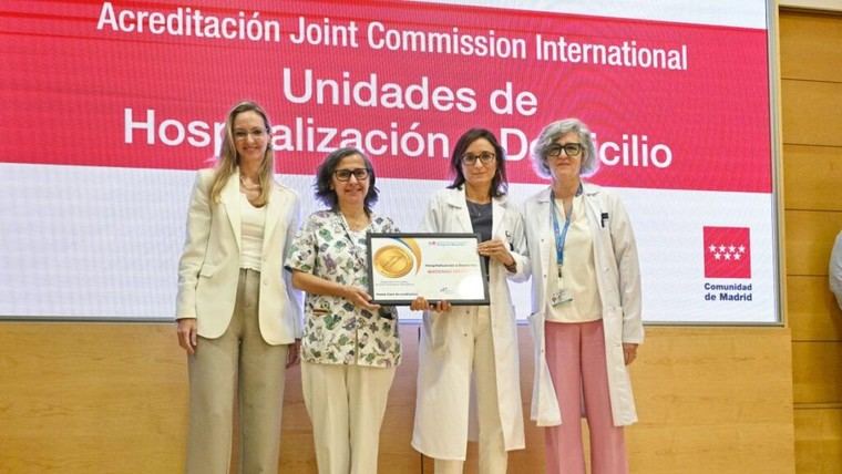 Hospital Gregorio Marañón recibe acreditación europea por atención domiciliaria