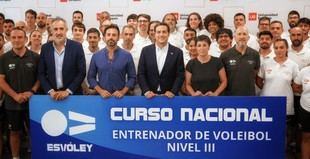 Universidad Europea alberga curso de entrenadores de voleibol Nivel III