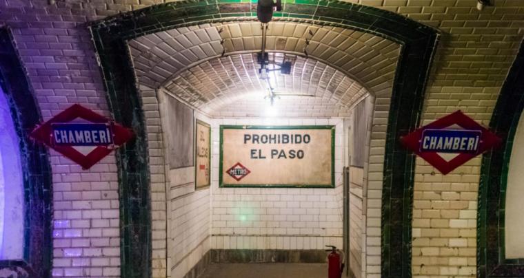 La Comunidad de Madrid celebra Halloween en Metro recordando las leyendas más terroríficas de la Estación Fantasma de Chamberí