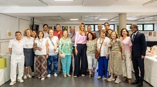 Exposición de fin de curso de alumnos de artes plásticas en Pozuelo de Alarcón