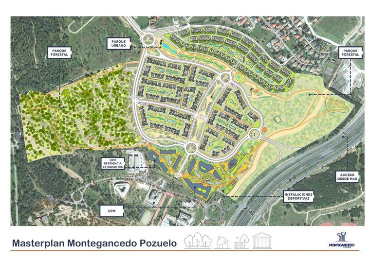 40 hectáreas de bosque se integrarán al patrimonio municipal gracias al proyecto de Montegancedo en Pozuelo