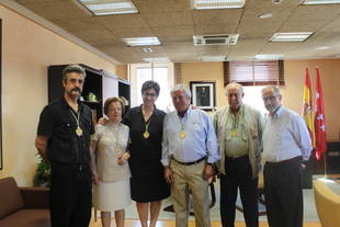 La Junta Directiva de la Congregación de Nuestra Señora de la Consolación Coronada con Susana Pérez Quislant y Félix Alba