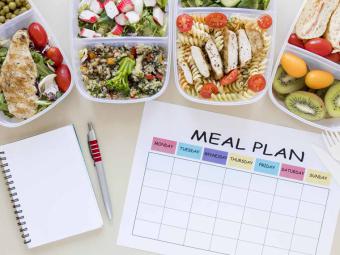 Raciones diarias para una comida sana