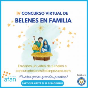 Vuelve el Concurso Virtual de Belenes en Familia de la Asociación de Familias Numerosas de Pozuelo 
