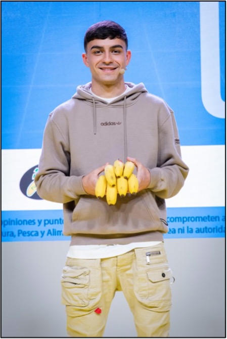 Pedri abandera la lucha de Plátano de Canarias contra la obesidad infantil