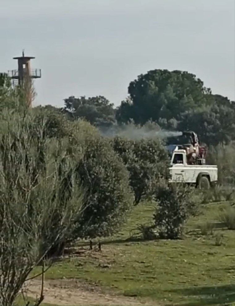 Somos Pozuelo denuncia fumigaciones extrañas en Monte Gancedo