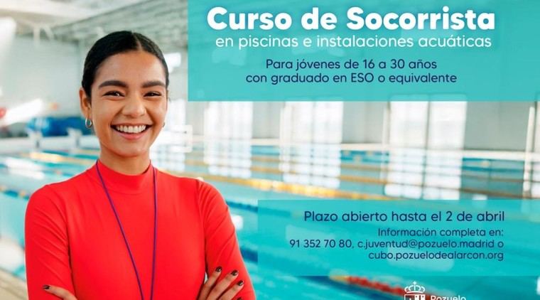 Pozuelo de Alarcón lanza cursos de socorrismo para jóvenes